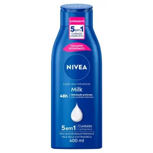Loção Hidratante Corporal Nivea Milk Pele Seca e Extrasseca 400ml