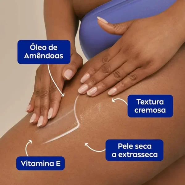Loção Hidratante Corporal Nivea Milk Pele Seca e Extrasseca 400ml