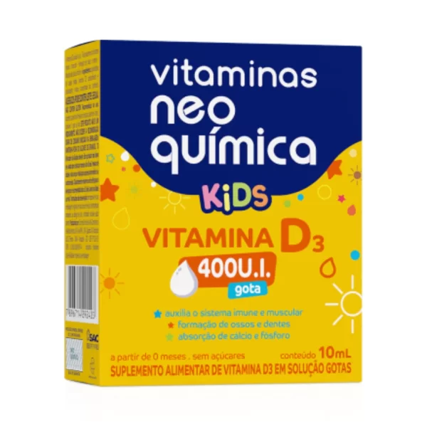 Neo Química Vitamina D Kids 400 UI