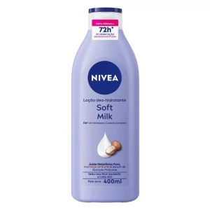 Loção Hidratante Nivea Soft Milk - 400ml