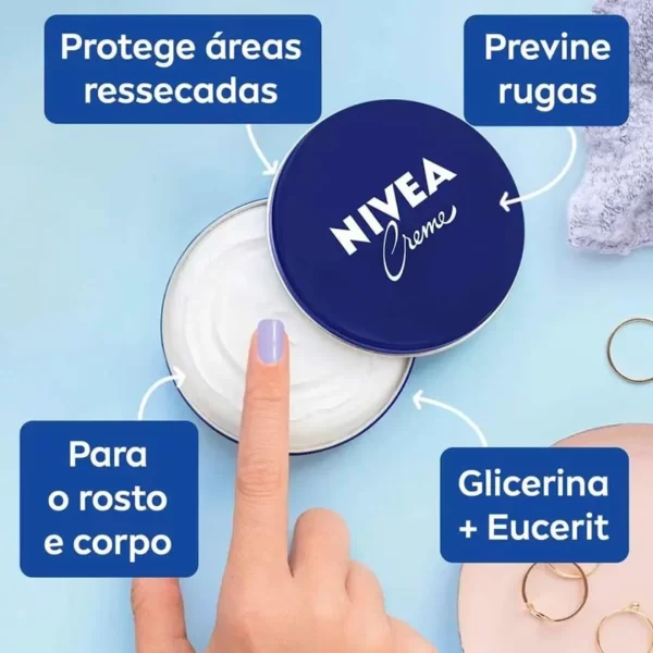 Creme Hidratante Nivea Lata 56g